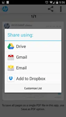 HP All-in-One Printer Remote android App screenshot 0