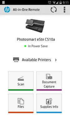 HP All-in-One Printer Remote android App screenshot 4