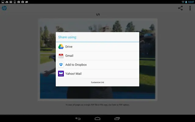 HP All-in-One Printer Remote android App screenshot 7